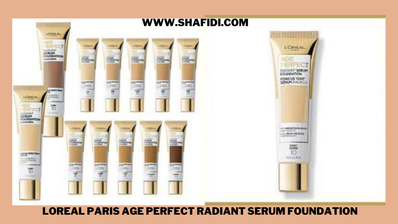 A) LOREAL PARIS AGE PERFECT RADIANT SERUM FOUNDATION